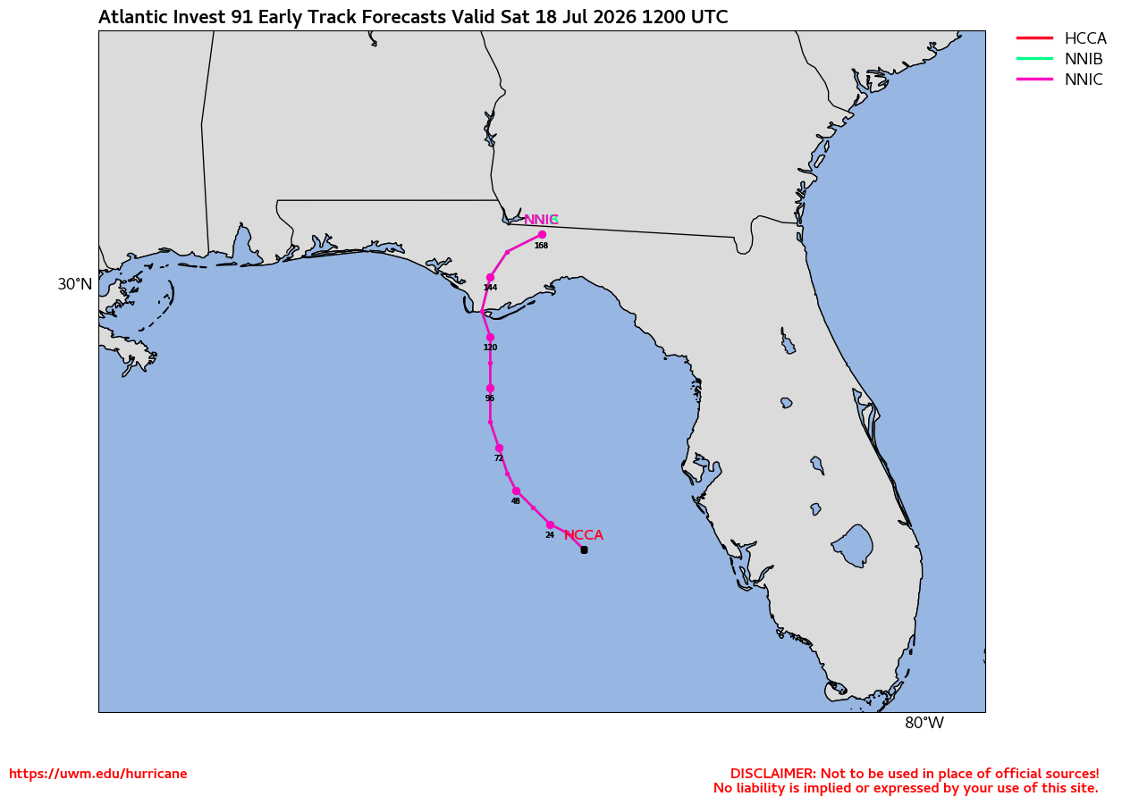 Tracking 91L 