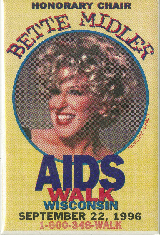 AIDS Walk Button- 4