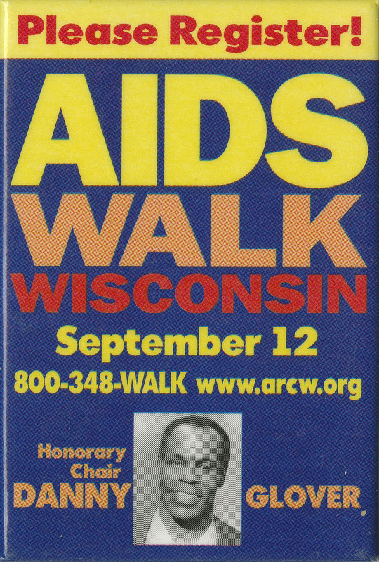 AIDS Walk Button- 8