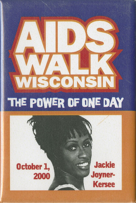AIDS Walk Button- 7