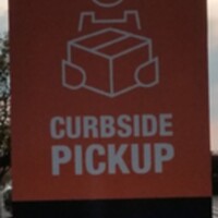 Curbside Pickup Sign