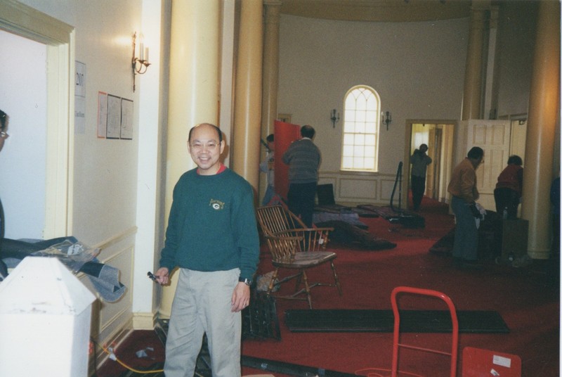 Photograph of CCCM renovation in 2000.