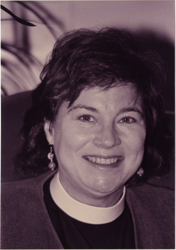 Photograph of Gale Davis Morris, the first female priest of St. Paul's Church from 1994-1999.