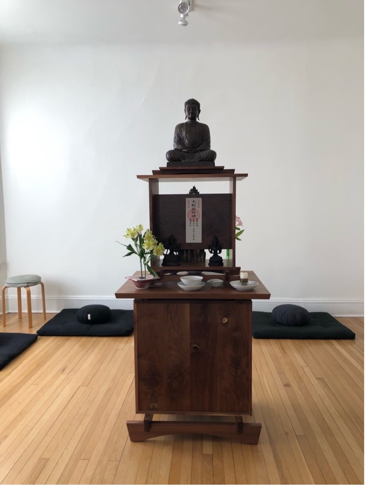 Milwaukee Zen Center's Altar, Located in their Zendo