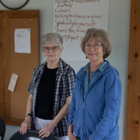 Unitarian Church North Members Carol Pawlak and Joy Schroeder.jpg