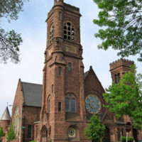 Photograph of the exterior of St. Paul's Episcopal.