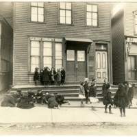 Historical photograph of Calvary Presbyterian Community Center.