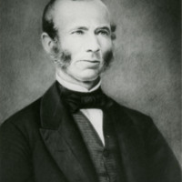 Lithograph portrait of Rev. John Miter.