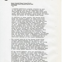 Copy of the letter attached in the application for center status of the Milwaukee Dharmadhatu. Page three.