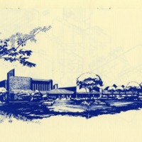 Page from pamphlet created by the Beth El Ner Tamid congregation to inform the community about their move.