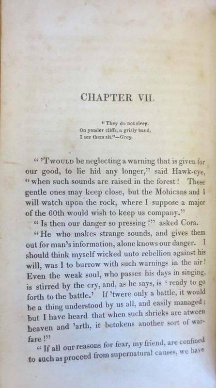 The Last of the Mohicans; A Narrative of 1757