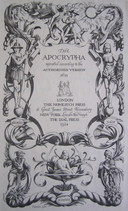 The Holy Bible Reprinted According to the Authorized Version, 1611