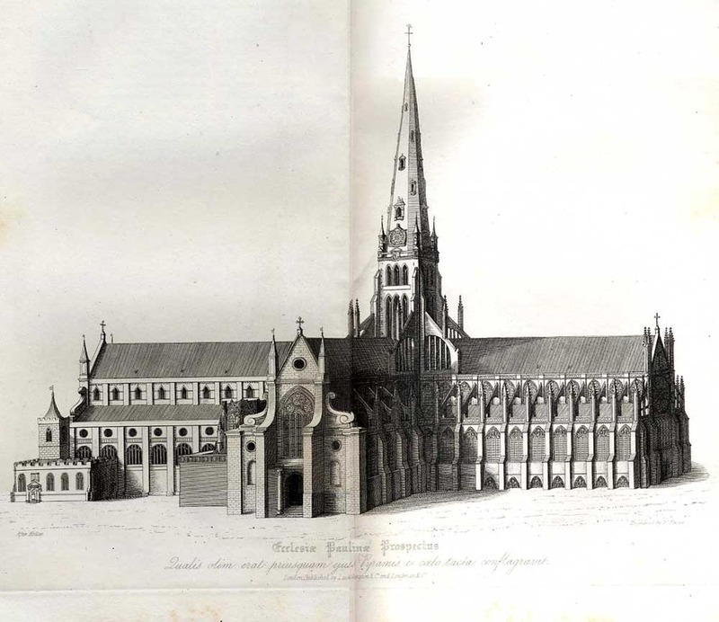 The History of Saint Paul&#039;s Cathedral, in London, from its Foundation