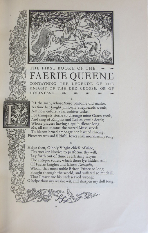 The Faerie Queene, Disposed into Twelve Bookes Fashioning XII Morall Vertues