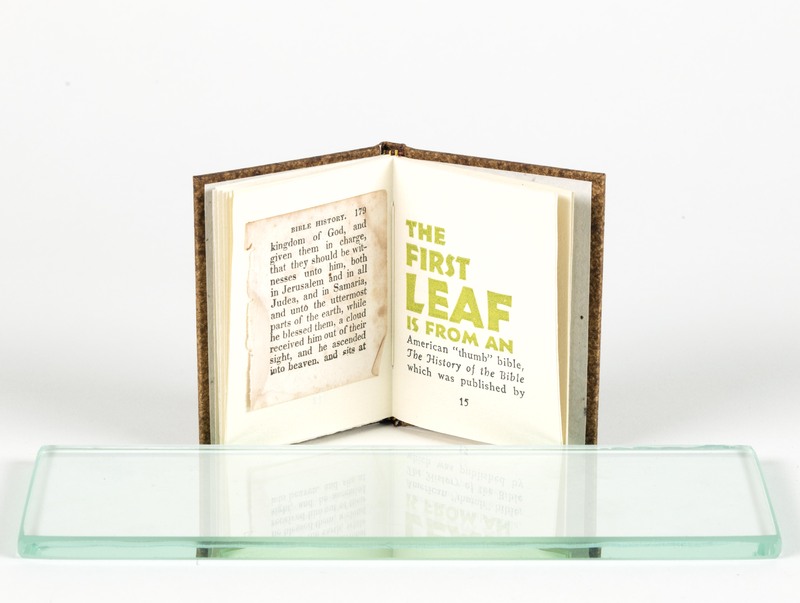 A126. Miniature Leaf Books