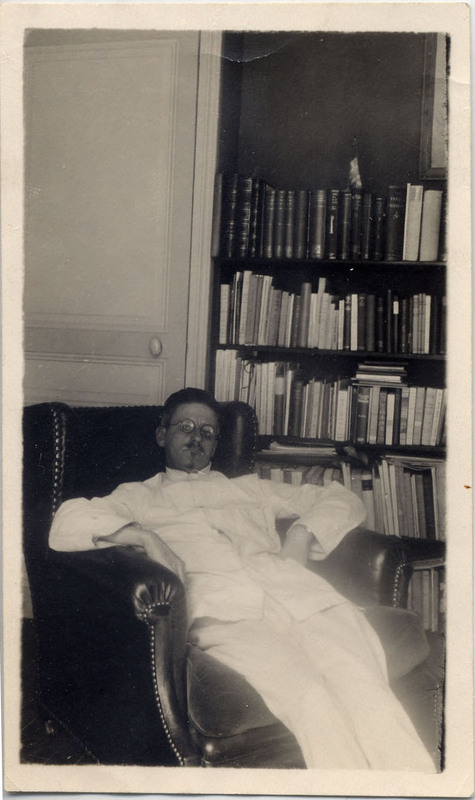 Photograph of James Joyce