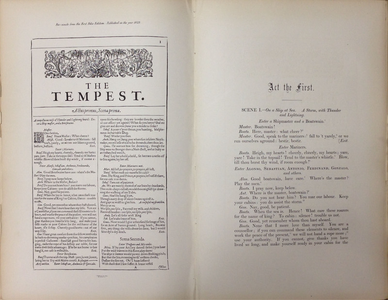 The Works of William Shakespeare, the Text Formed from a New Collation of the Early Editions