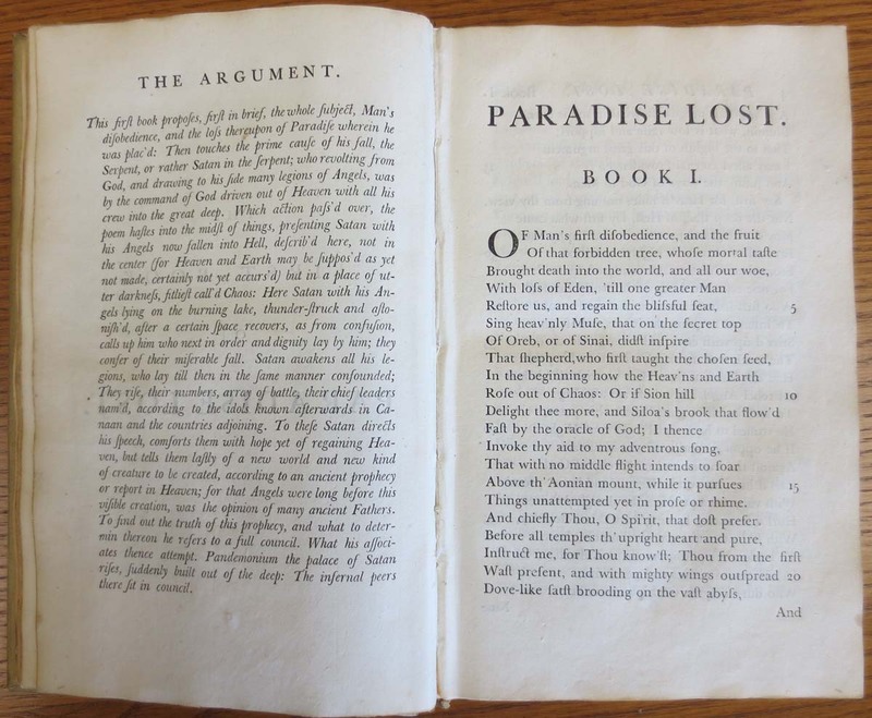 Paradise Lost. A Poem, in Twelve Books