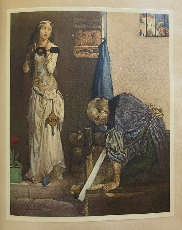 The Canterbury Tales of Geoffrey Chaucer; Illustrated After Drawings by W. Russell Flint