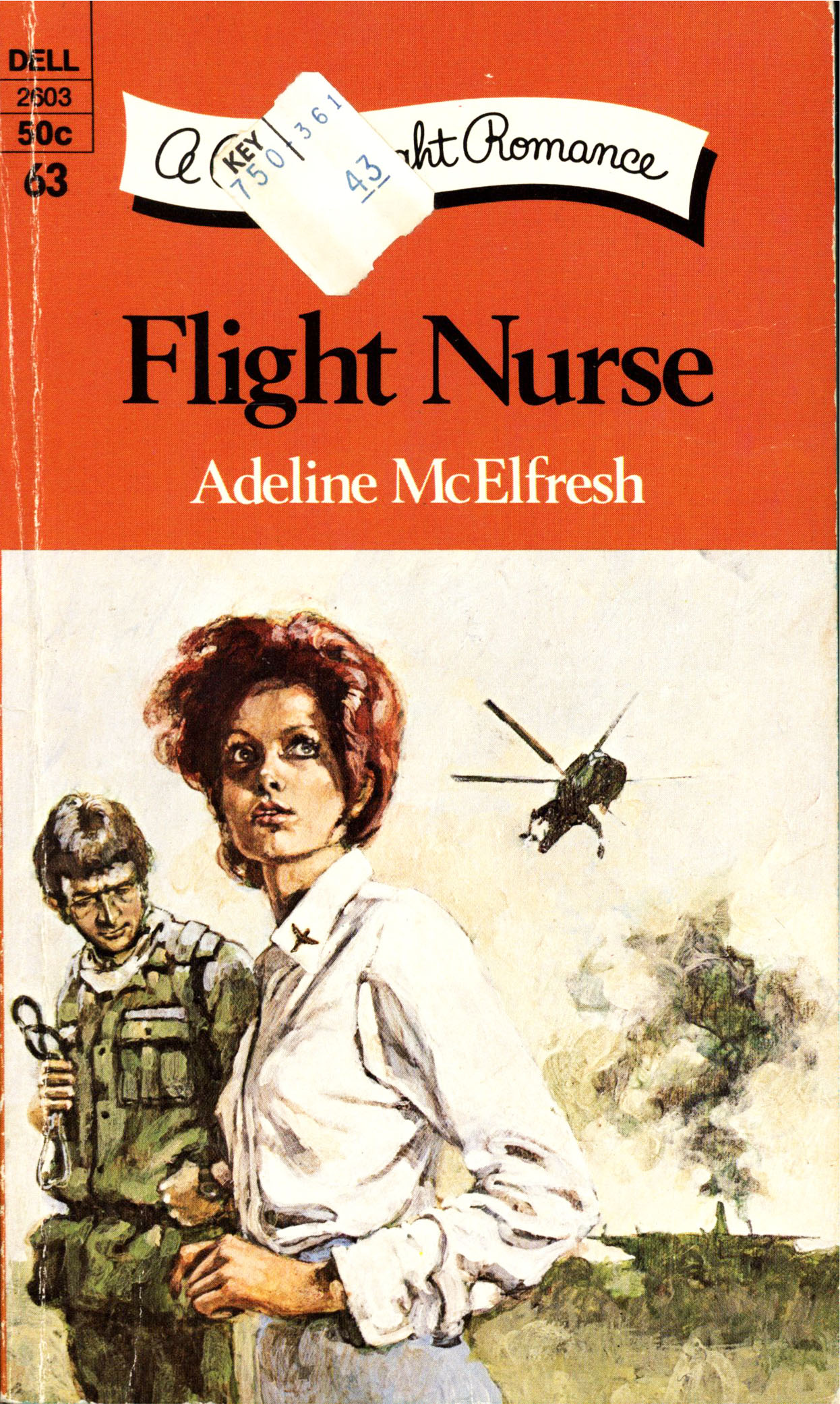 Vintage Romances, 2 Books. Nurse/doctor Romances, Adeline