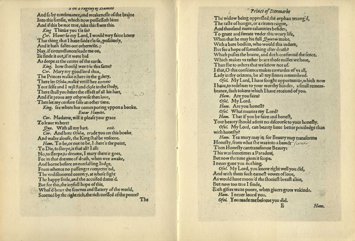 Shakespeare's Hamlet: The First Quarto · The Classic Text 