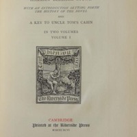 The Writings of Harriet Beecher Stowe : With Biographical Introductions, Portraits and Other Illustrations